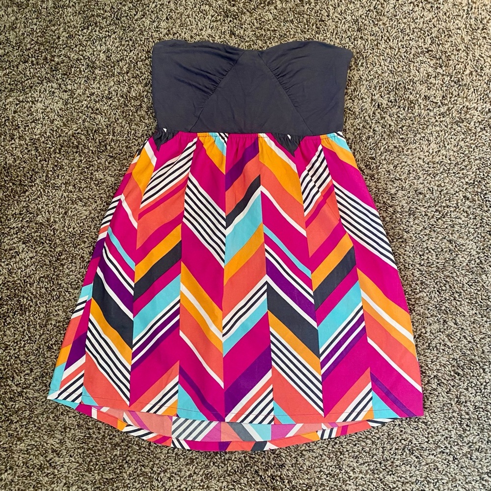 Strapless Mini Dress